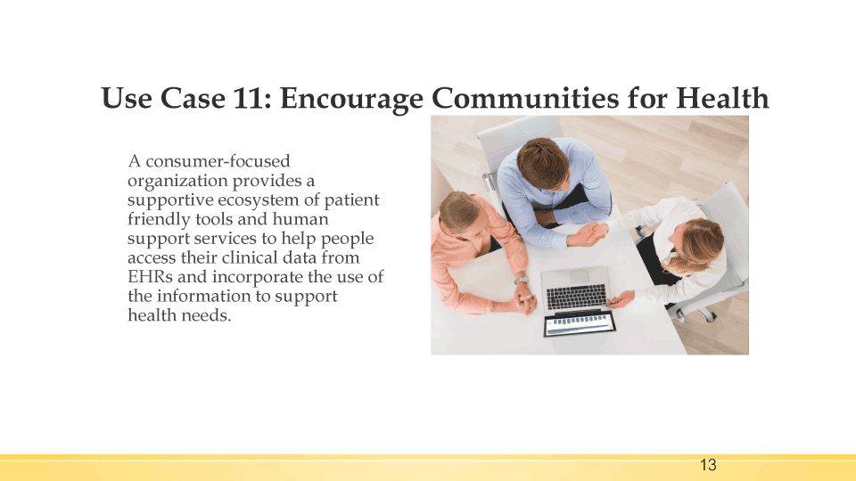11 Encourage Communities